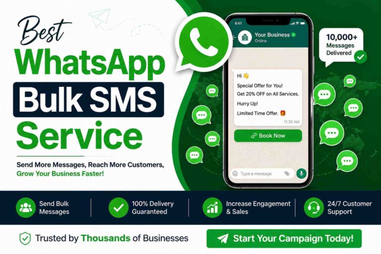 Best WhatsApp Bulk SMS Service